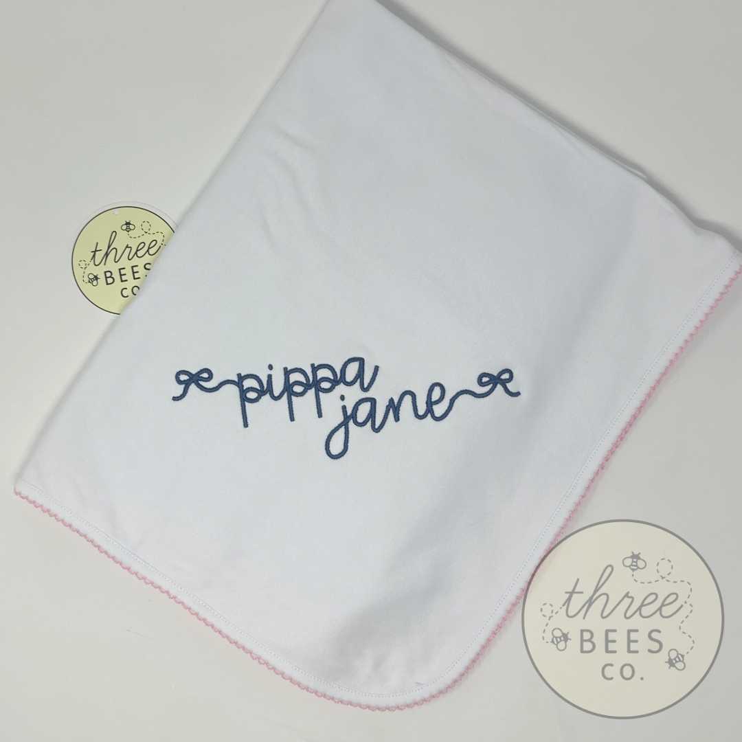 Picot Trim Blanket