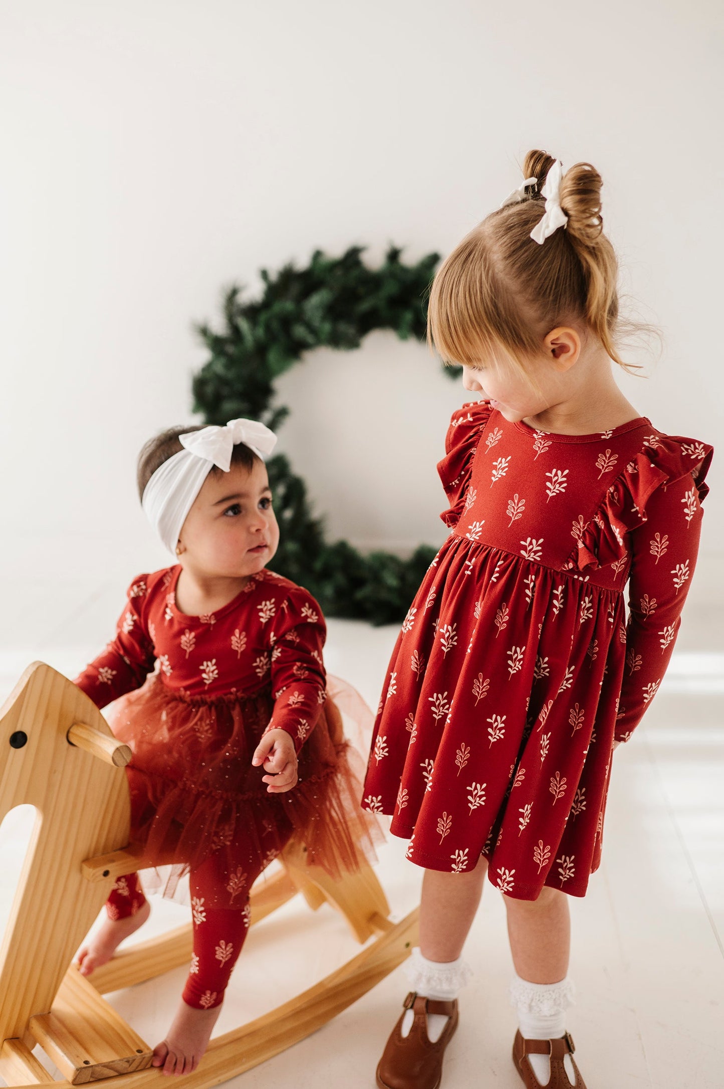 Long Sleeve Ruffle Dress