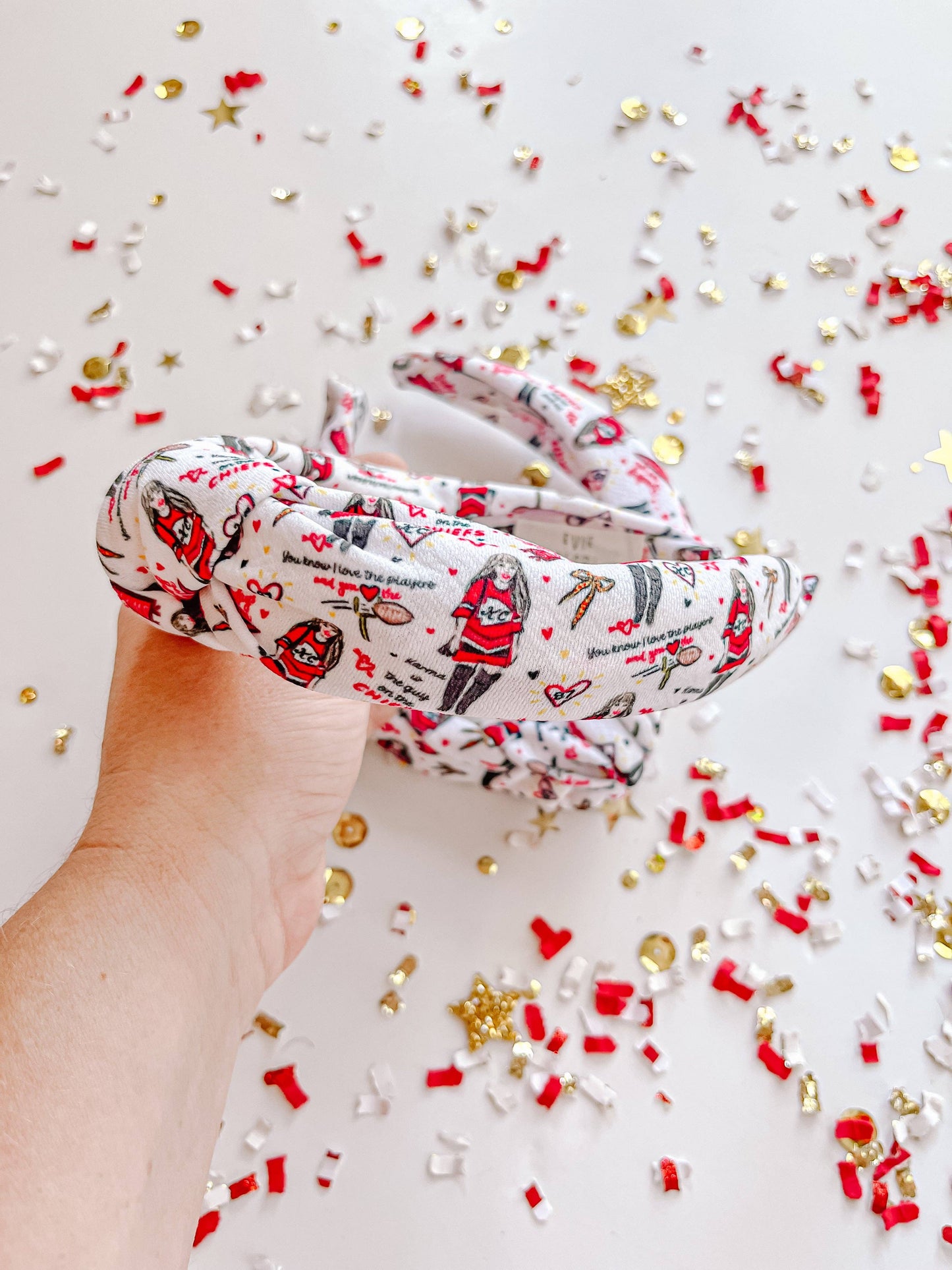 Evie Pearl Handmade LLC - Swiftie Dress Knotted Headband