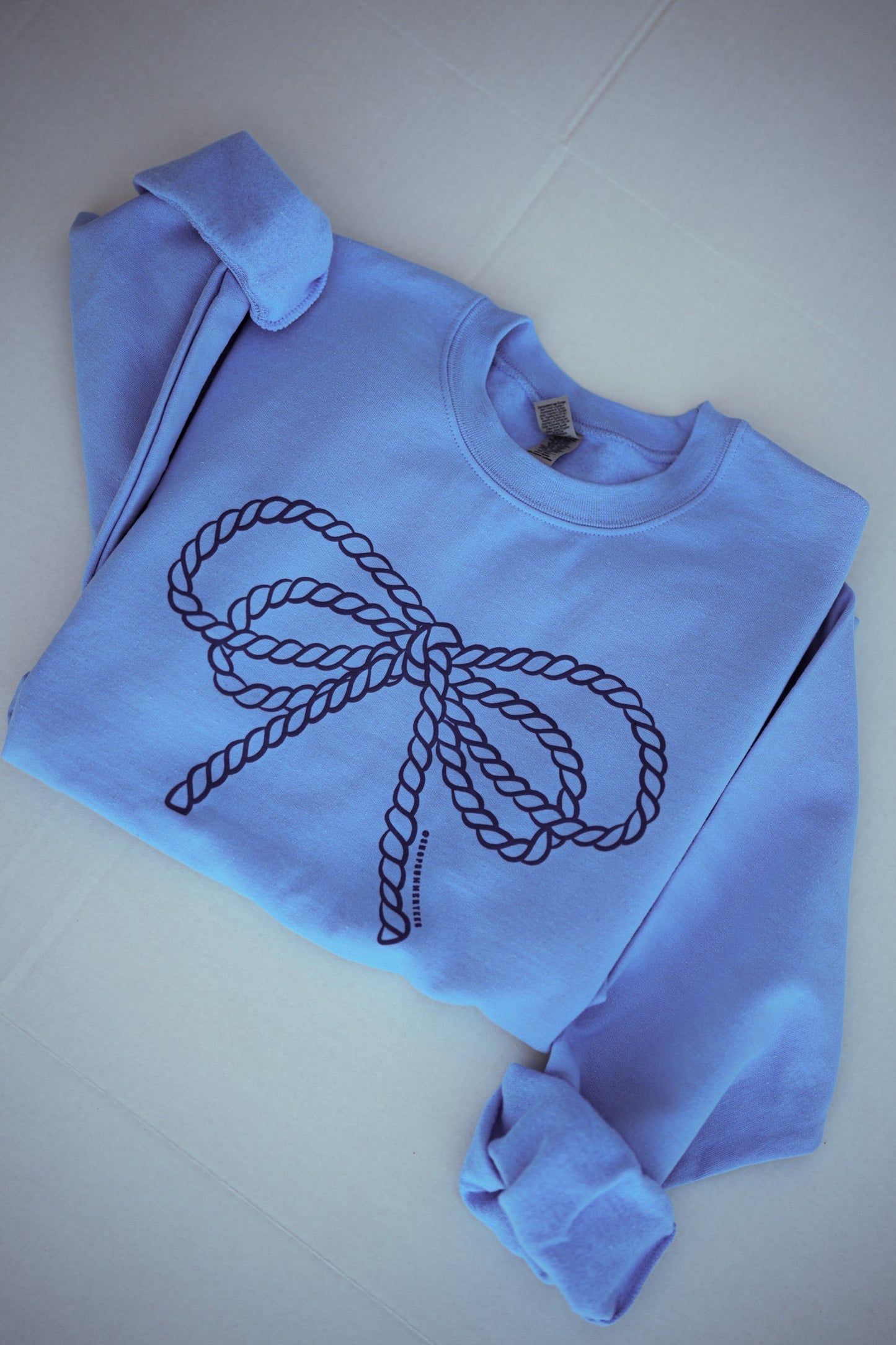 ROPE BOW TEE