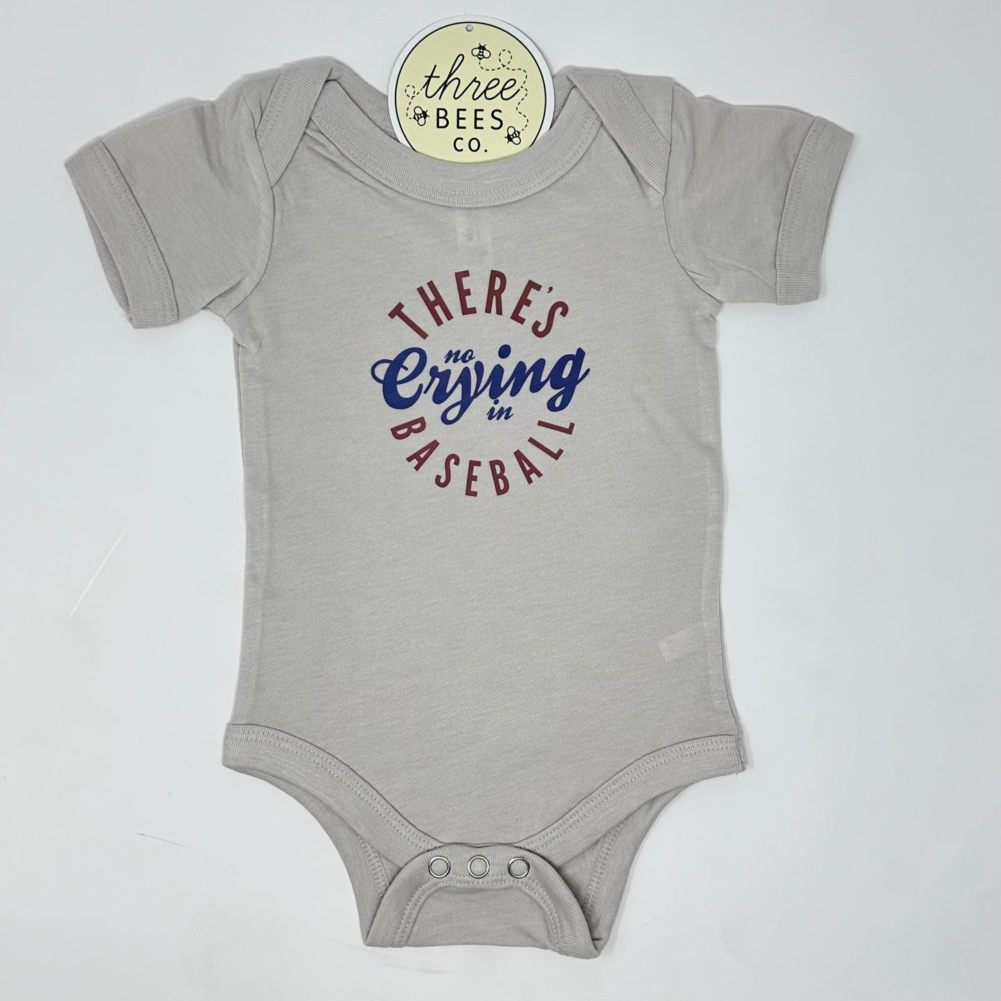 There’s No Crying in Baseball Unisex Kids