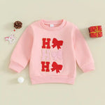 Ho Ho Ho Pink Sweatshirt