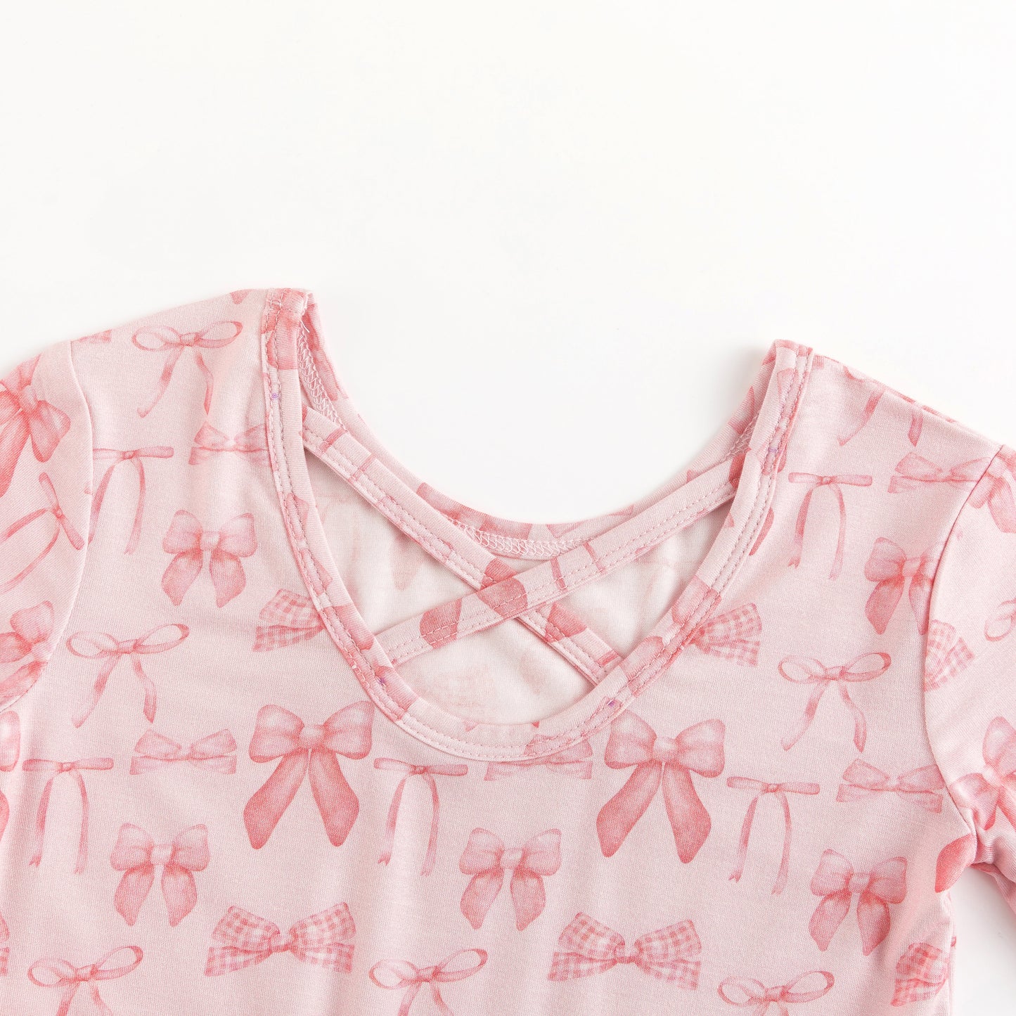 Pink Bows (Twirl Dress)