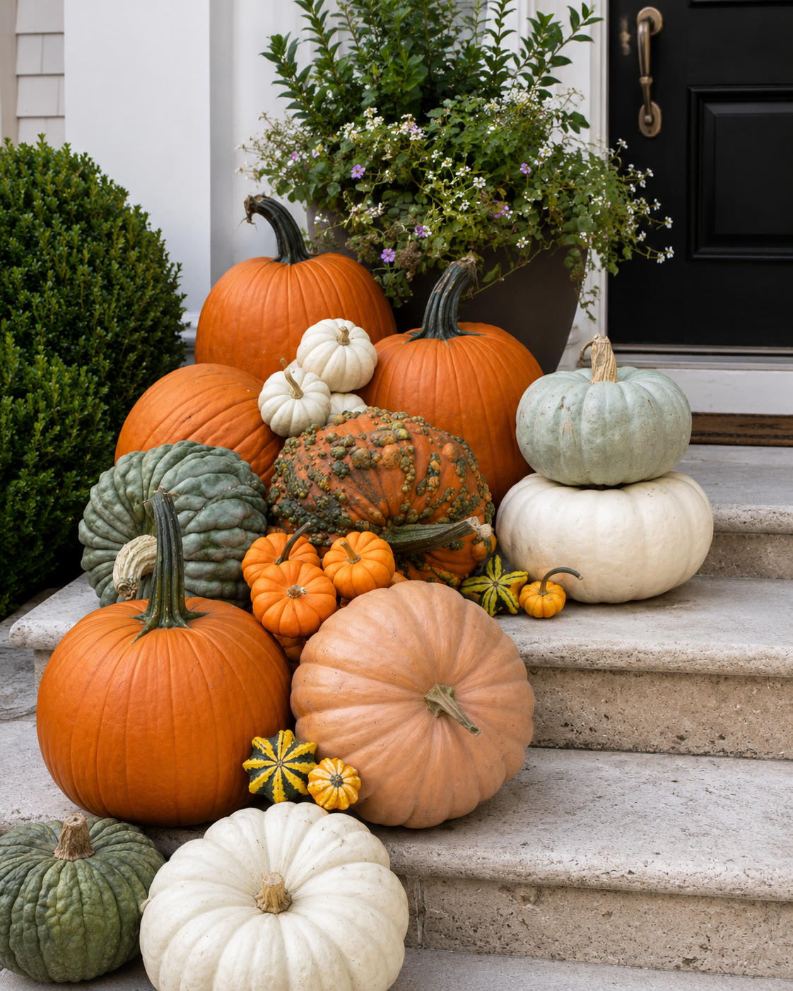 The Petite Edit | Fall Porch Styling