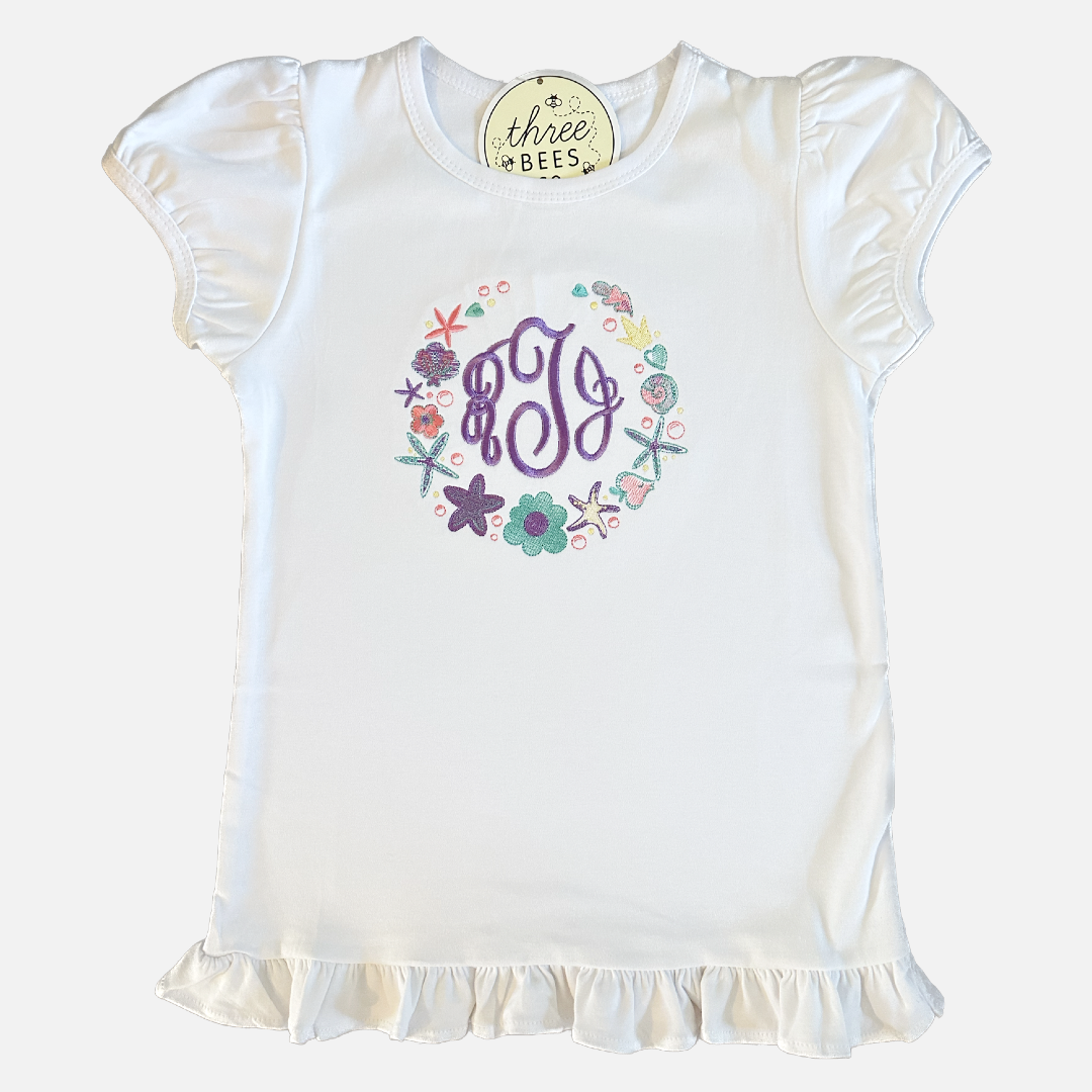 Under the Sea Monogram Frame