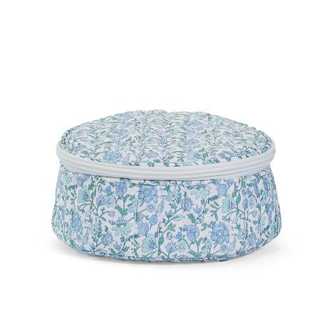 TRVL Quilted Jewel Round Case