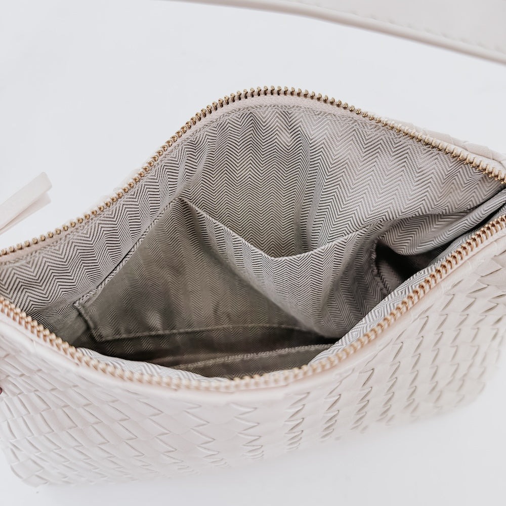 Harper Hobo Woven Shoulder Bag