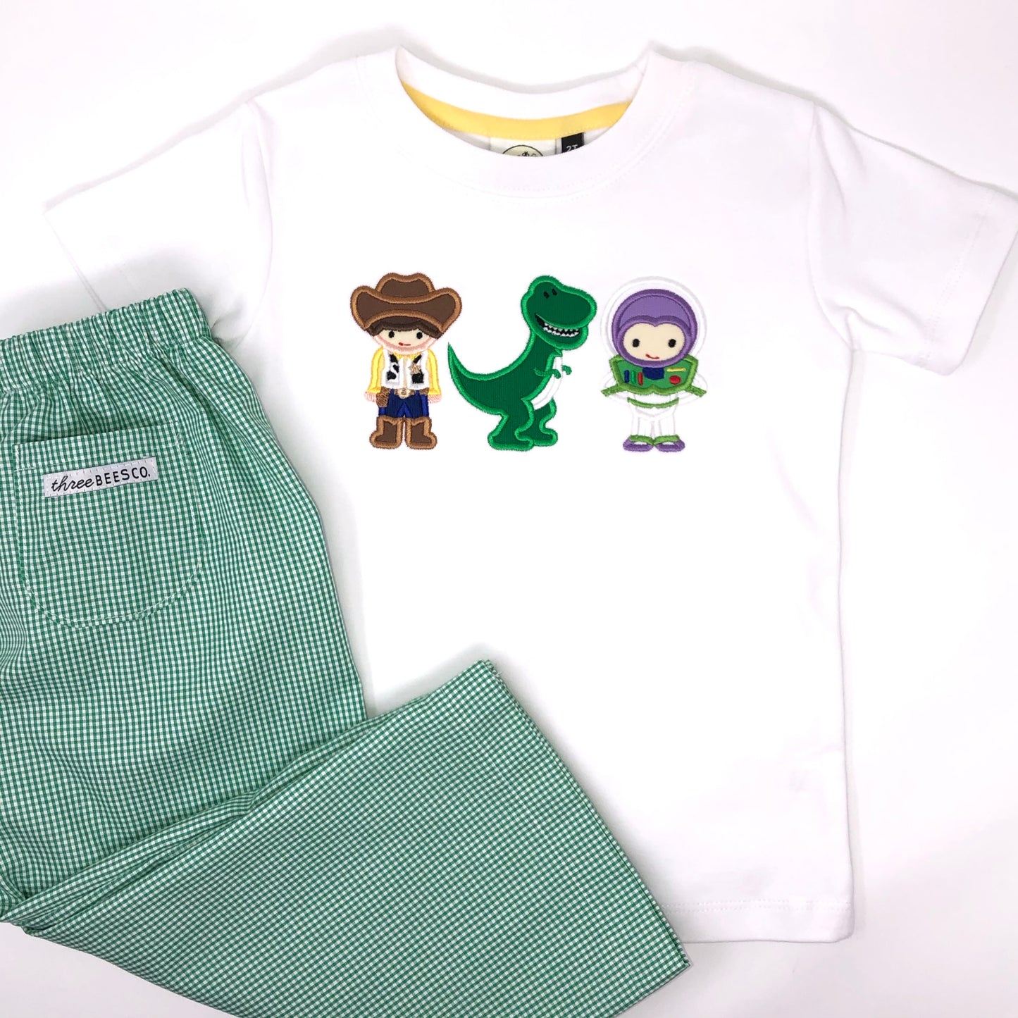 Toy Friends Trio Applique Boys T-Shirt