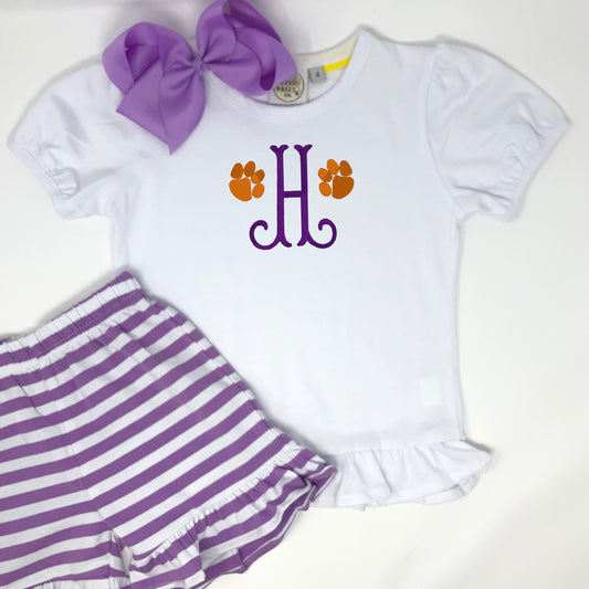 Paw Print Monogram