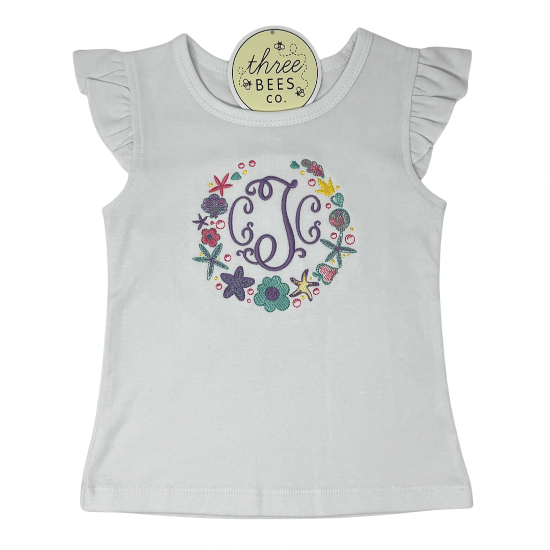 Under the Sea Monogram Frame