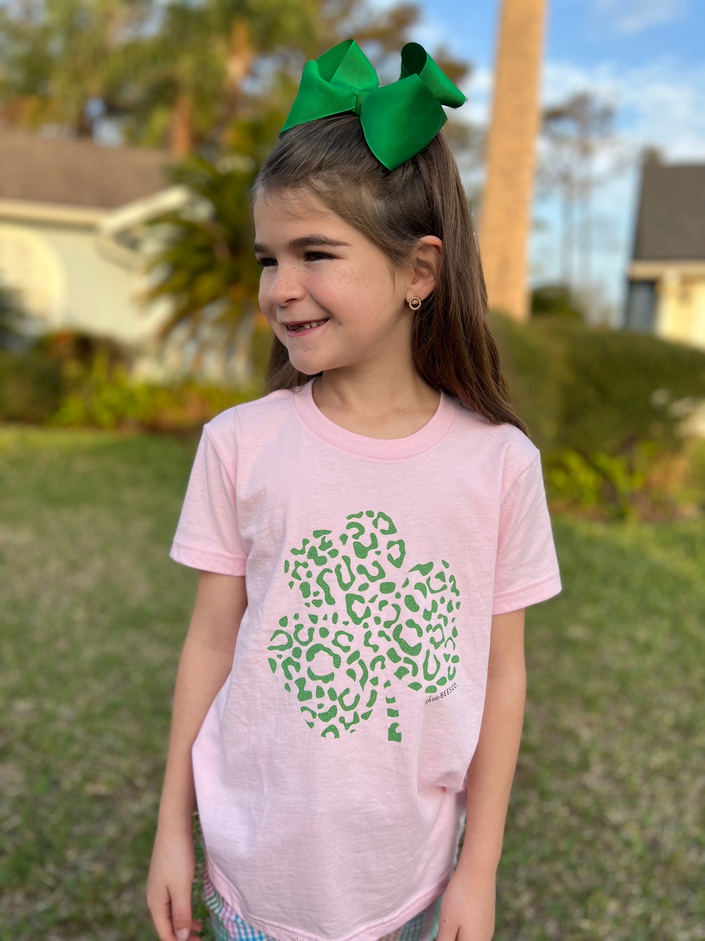Leopard Clover Unisex Toddler T-Shirt