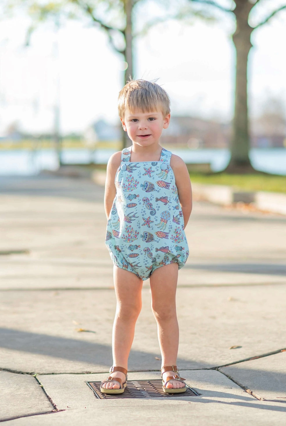 12M Sea Life Sunsuit