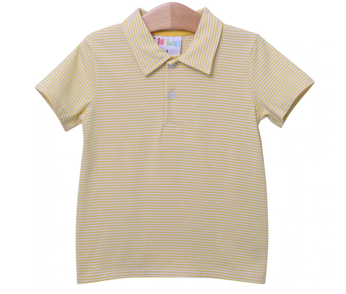 4T Yellow Stripe Polo