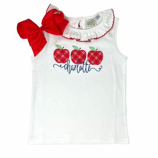 Gingham Apple Trio