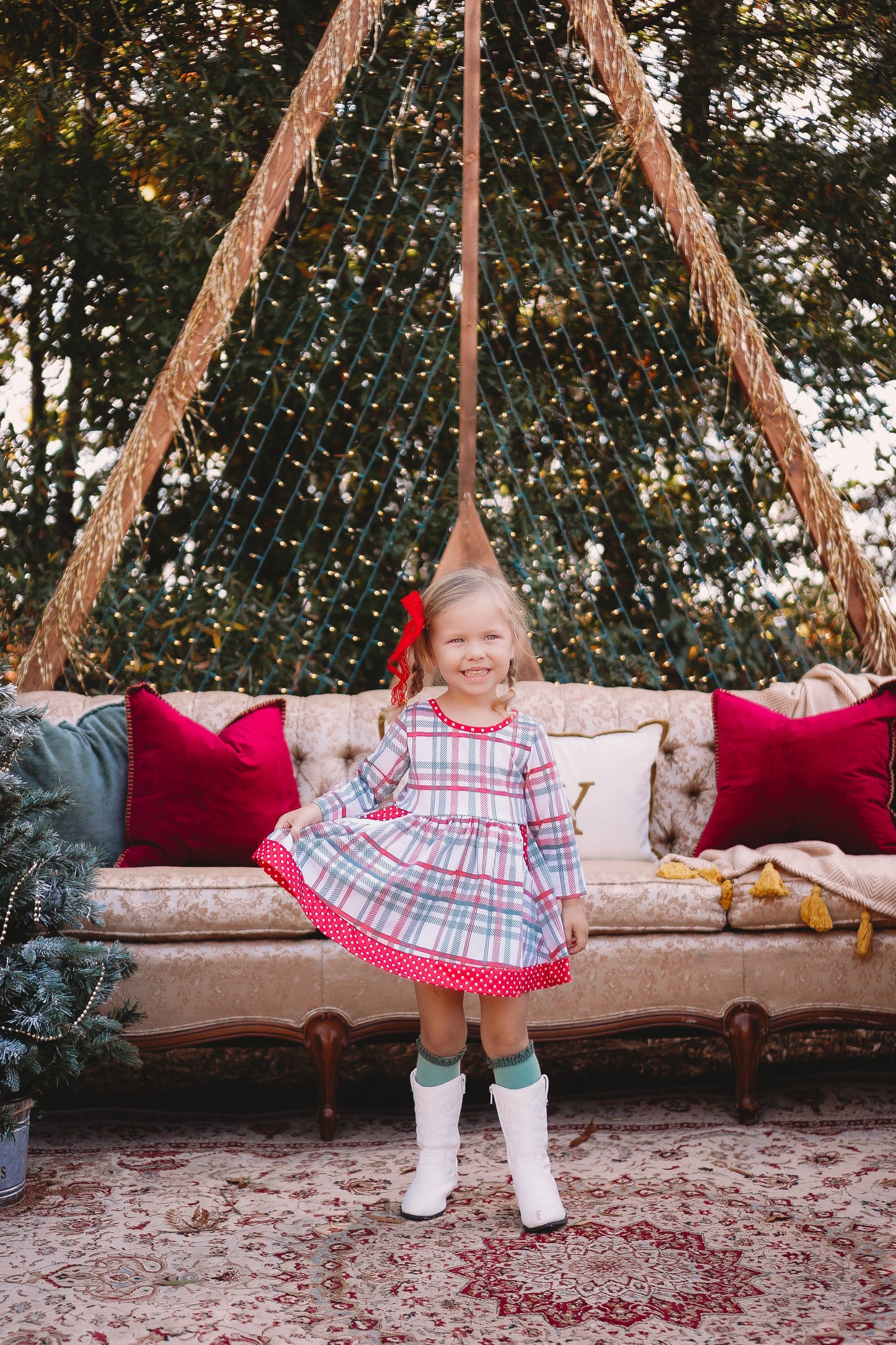 Christmas Plaid Dress