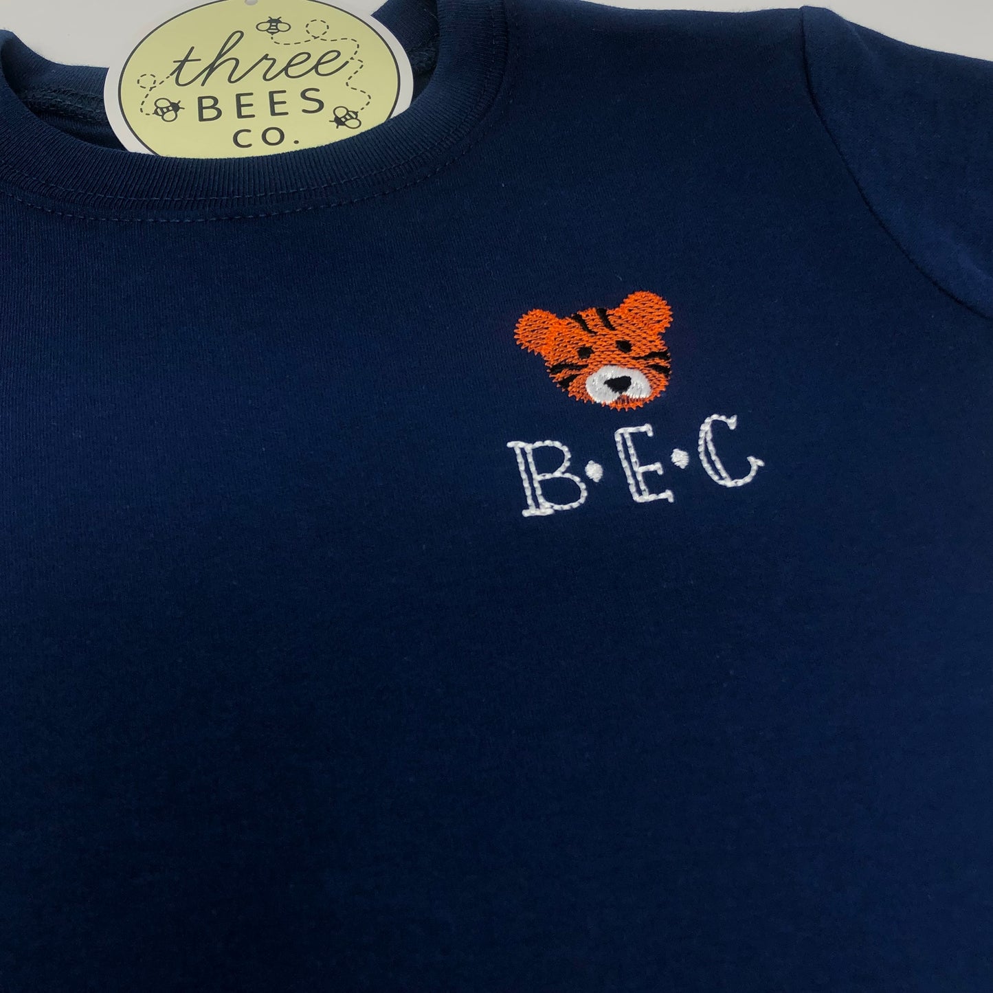 Mini Embroidery Design on Left Chest Boys T-Shirt