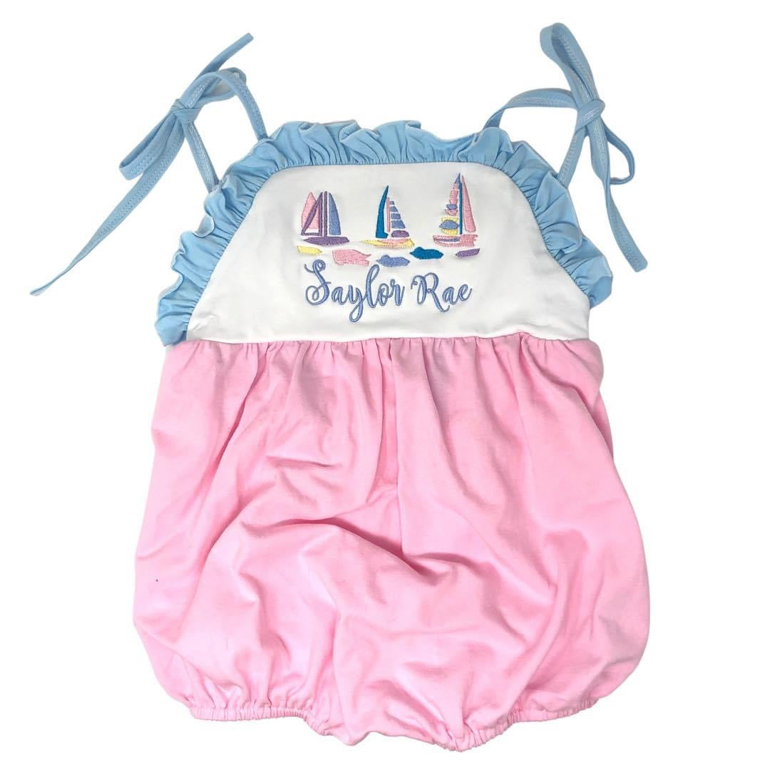 Ruffle Tie Sunsuit