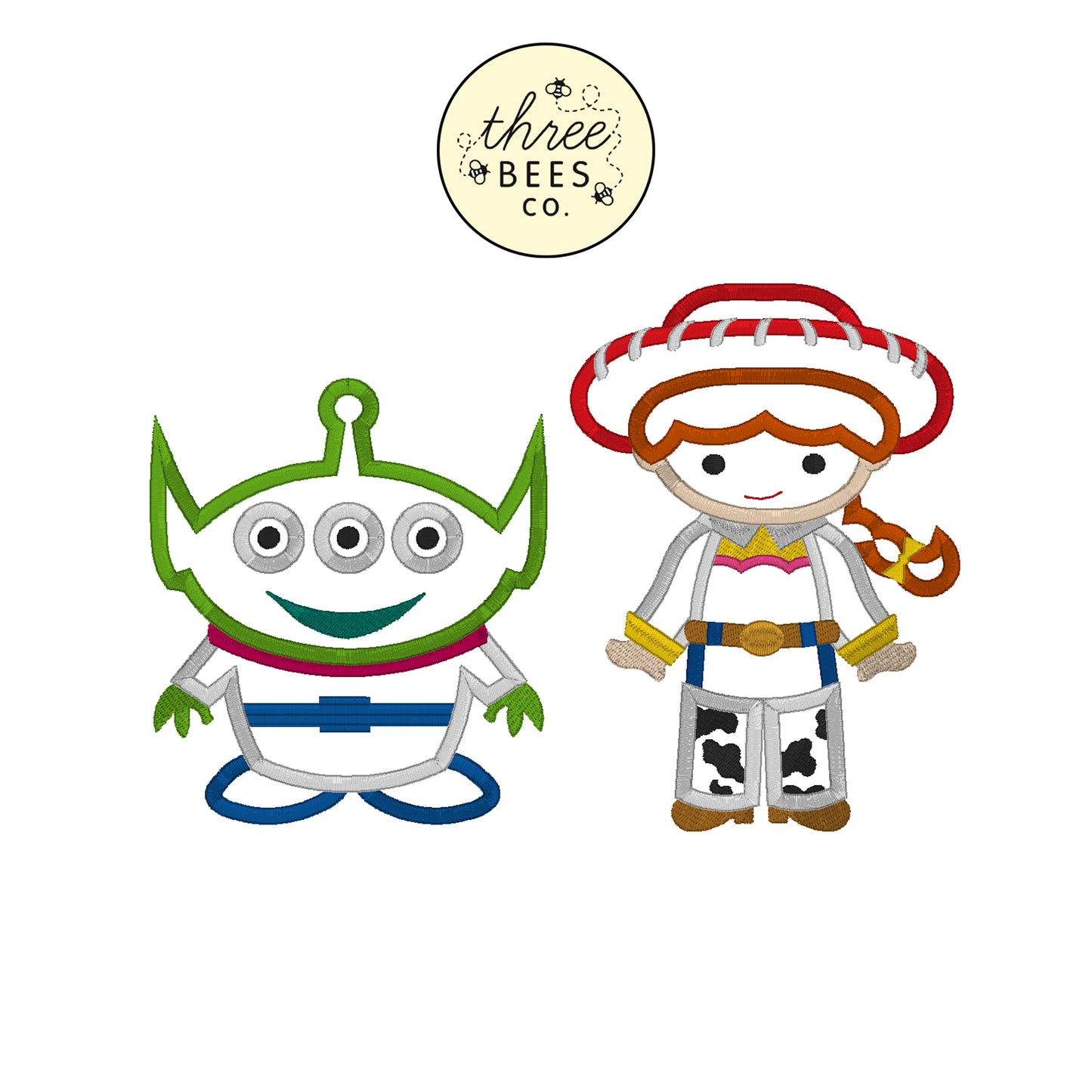 Toy Friends Trio Applique Boys T-Shirt