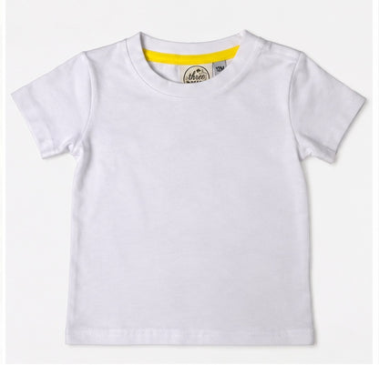 Boys Classic Short Sleeve Tee – White | Original Collection