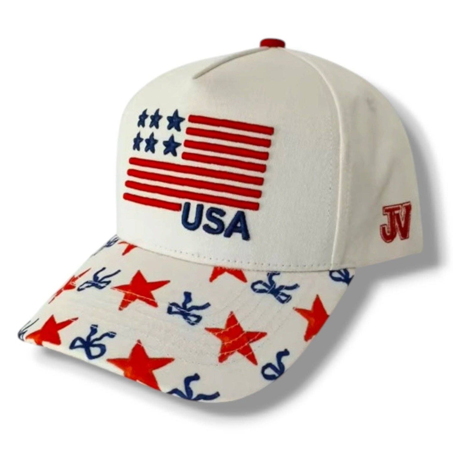 Patriotic Flag & Bow Cap