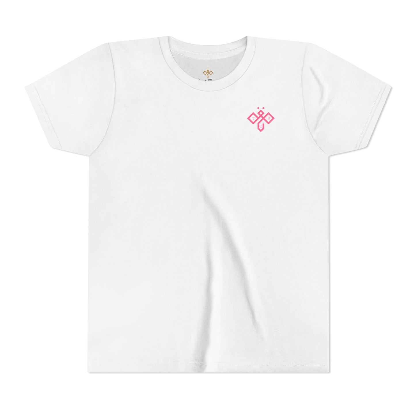 Bee Palm and Present Girls Short Sleeve Youth Tee