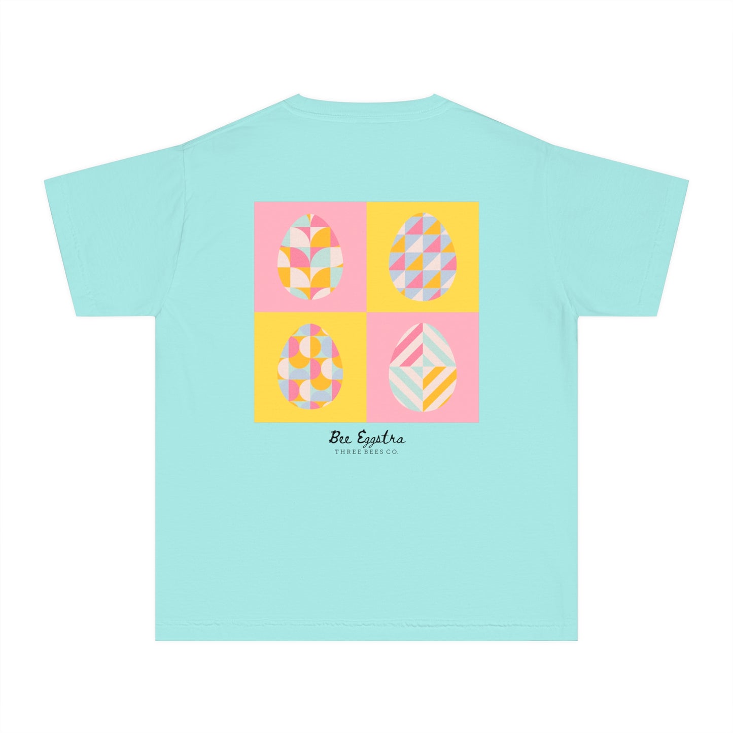 Bee Eggstra Girls Short Sleeve Youth Hive Tee