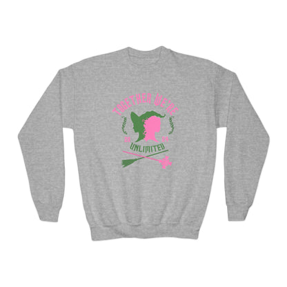 Wicked Together We're Unlimited Unisex Kids Crewneck Sweatshirt