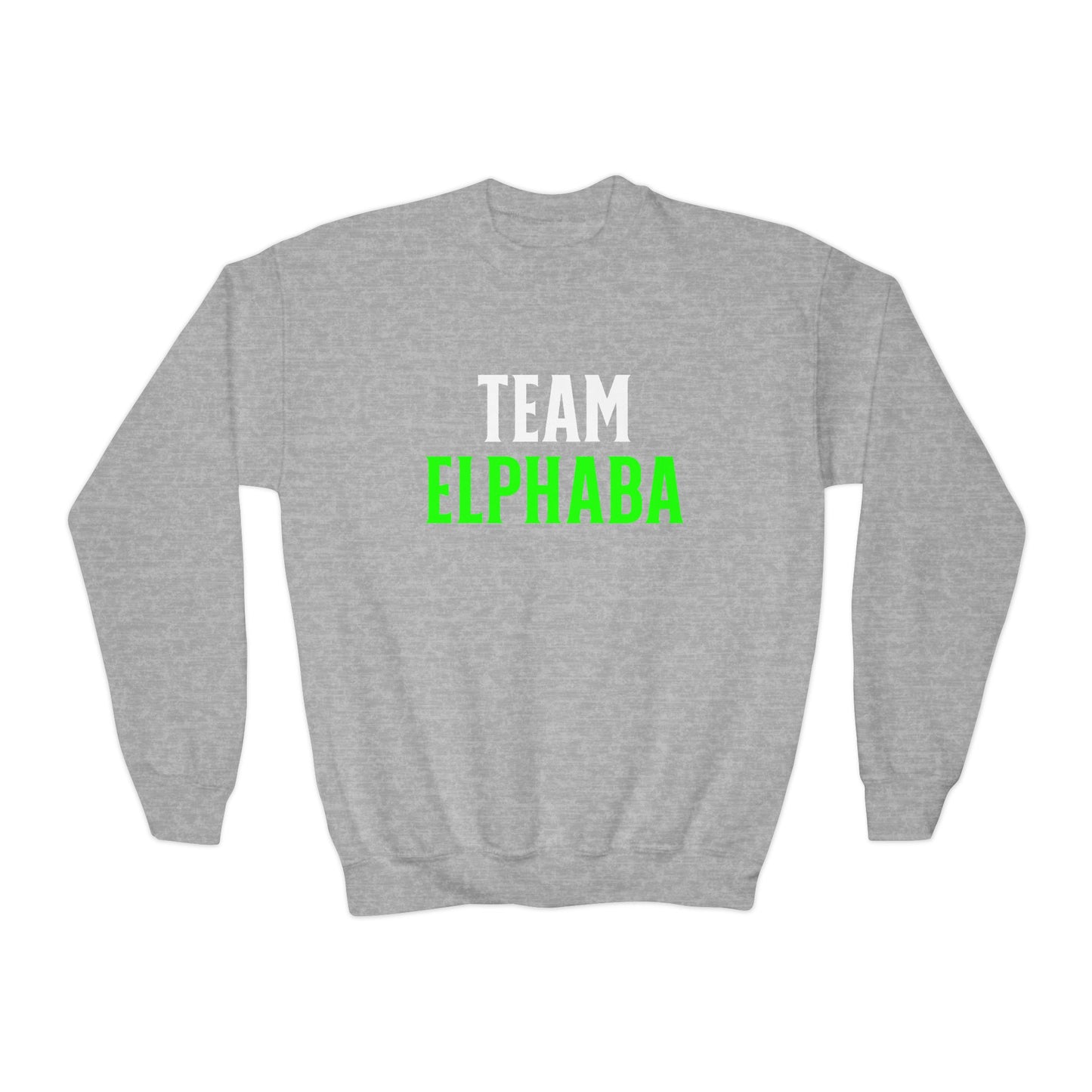 Team Elphaba Unisex Kids Crewneck Sweatshirt