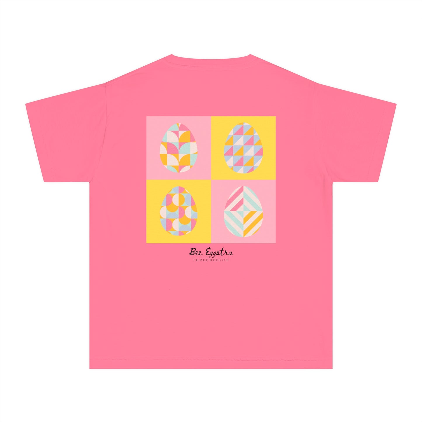 Bee Eggstra Girls Short Sleeve Youth Hive Tee