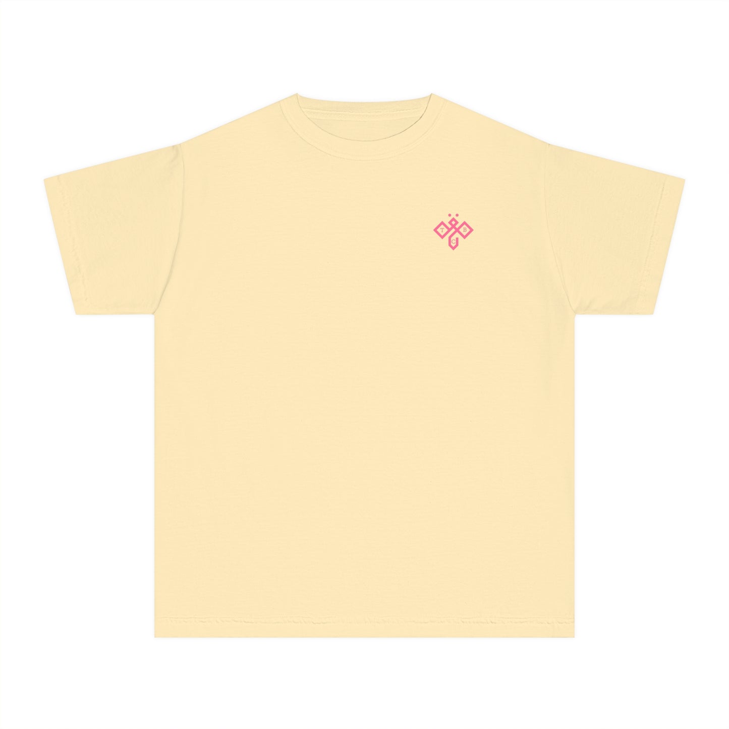 Bee Sweet Preppy Ice Cream Cone with Bow Girls Short Sleeve Youth Hive Tee