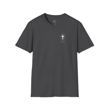 Three Bees Company Faith Unisex Softstyle T-Shirt, Inspirational Tee, Christian Apparel, Casual Faith Shirt, Gift for Believers, Bible Verse