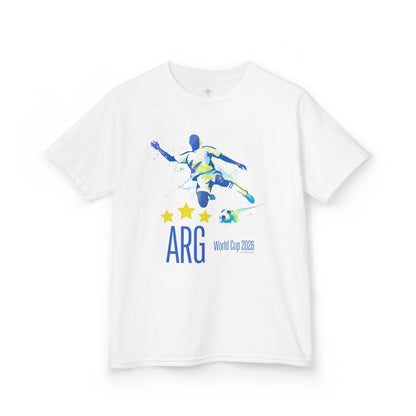 Kids Soccer Argentina World Cup 2026 Hive Tee