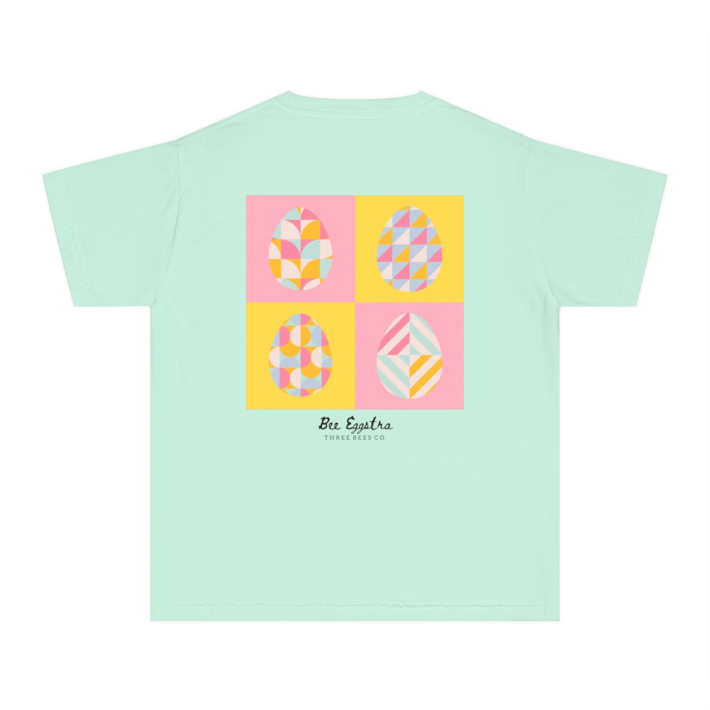 Bee Eggstra Girls Short Sleeve Youth Hive Tee