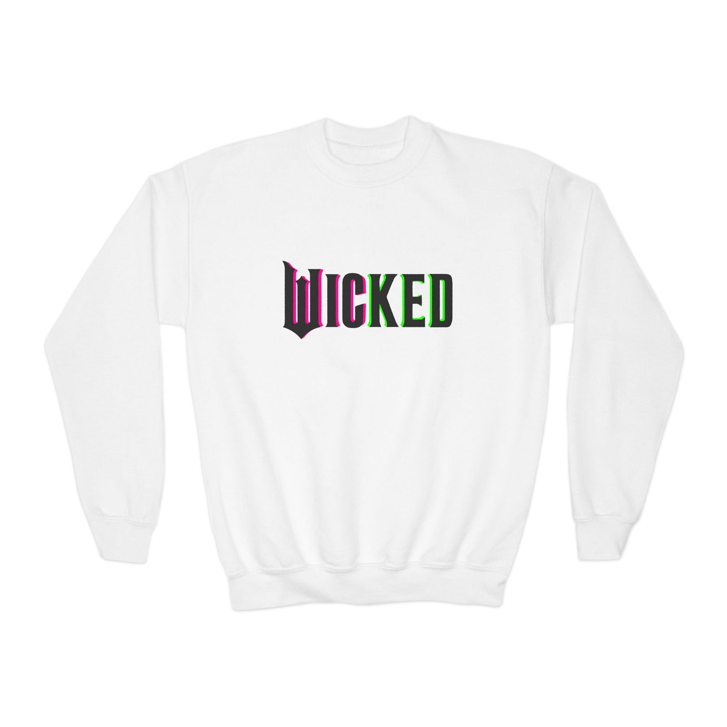 Wicked Unisex Kids Crewneck Sweatshirt
