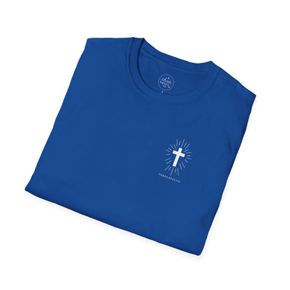 Three Bees Company Faith Unisex Softstyle T-Shirt, Inspirational Tee, Christian Apparel, Casual Faith Shirt, Gift for Believers, Bible Verse
