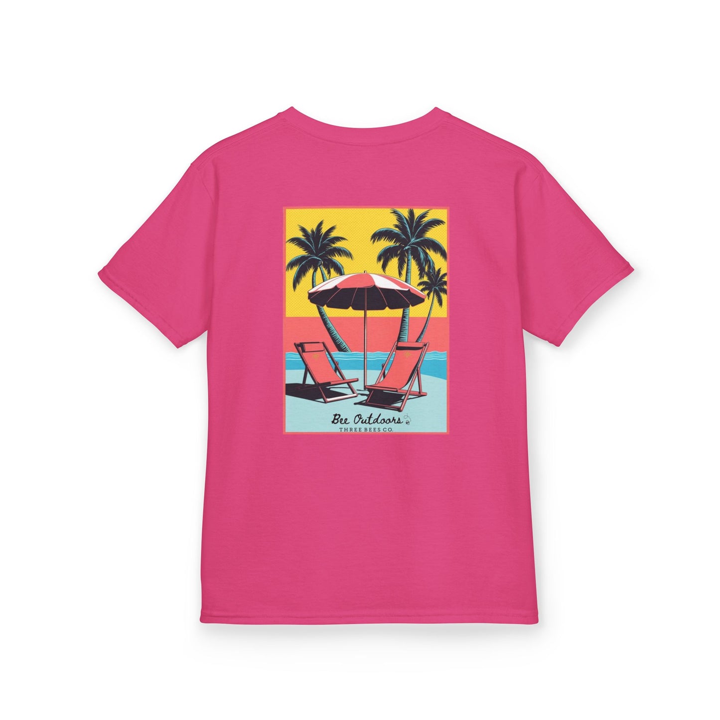 Bee Outdoors Short Sleeve Gildan Unisex Youth Hive Tee
