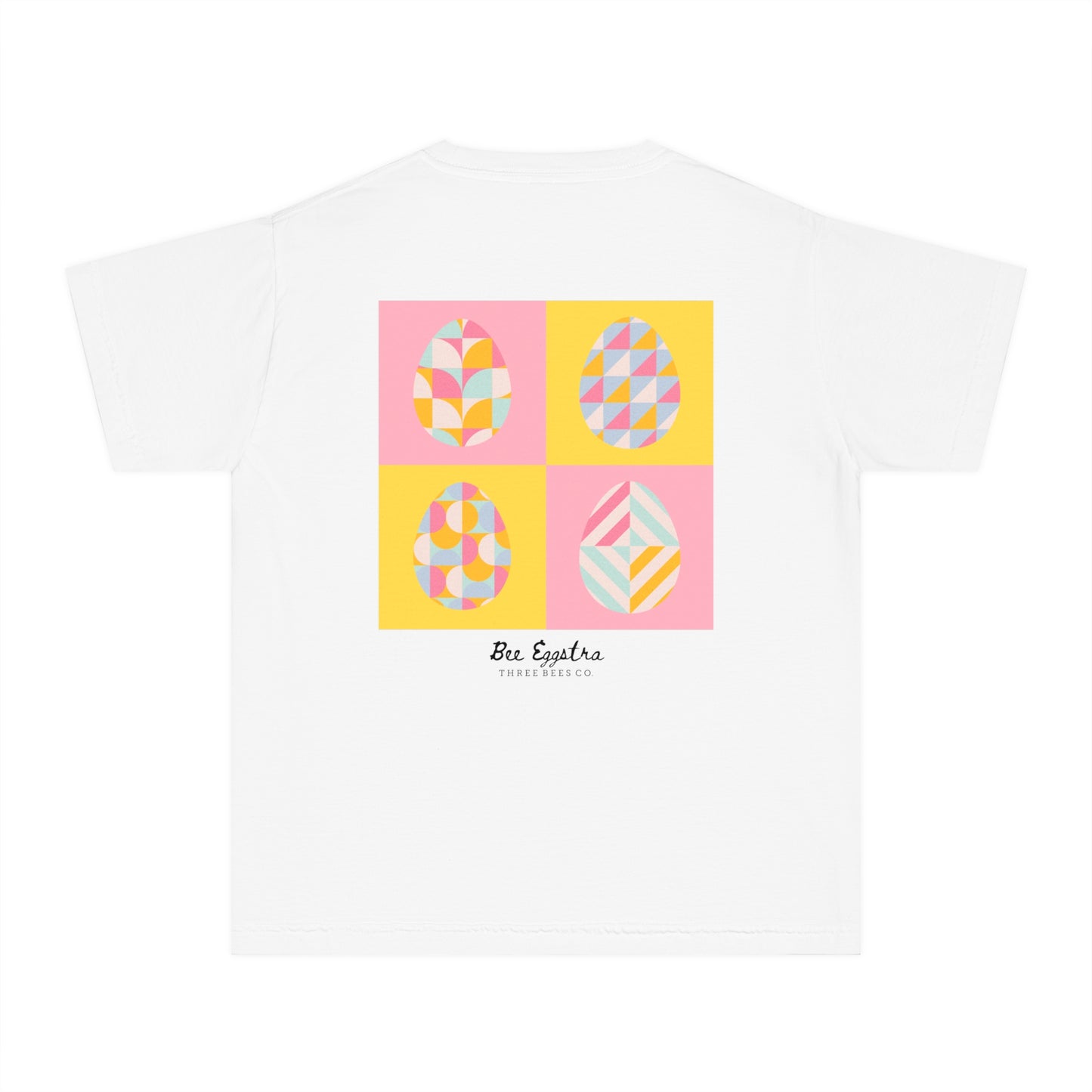 Bee Eggstra Girls Short Sleeve Youth Hive Tee