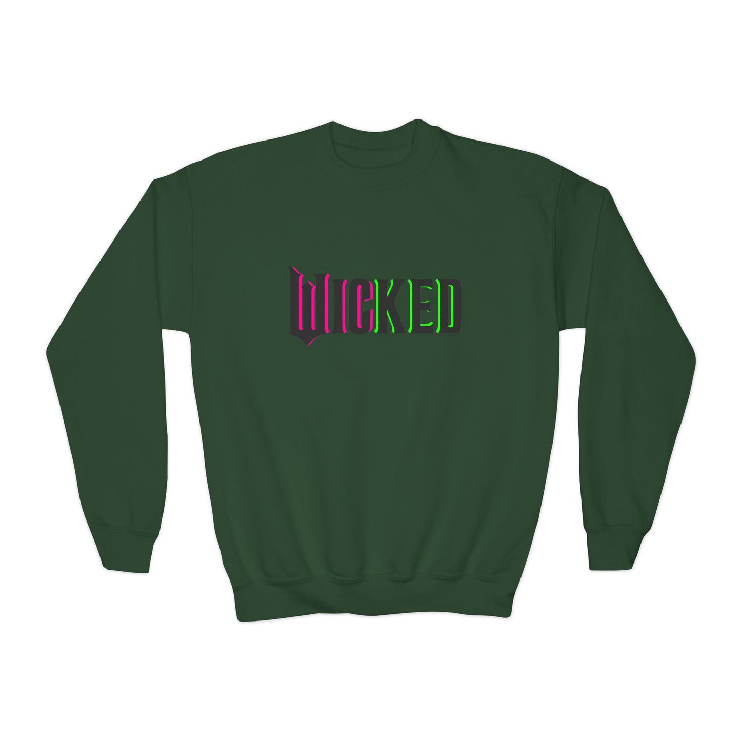 Wicked Unisex Kids Crewneck Sweatshirt