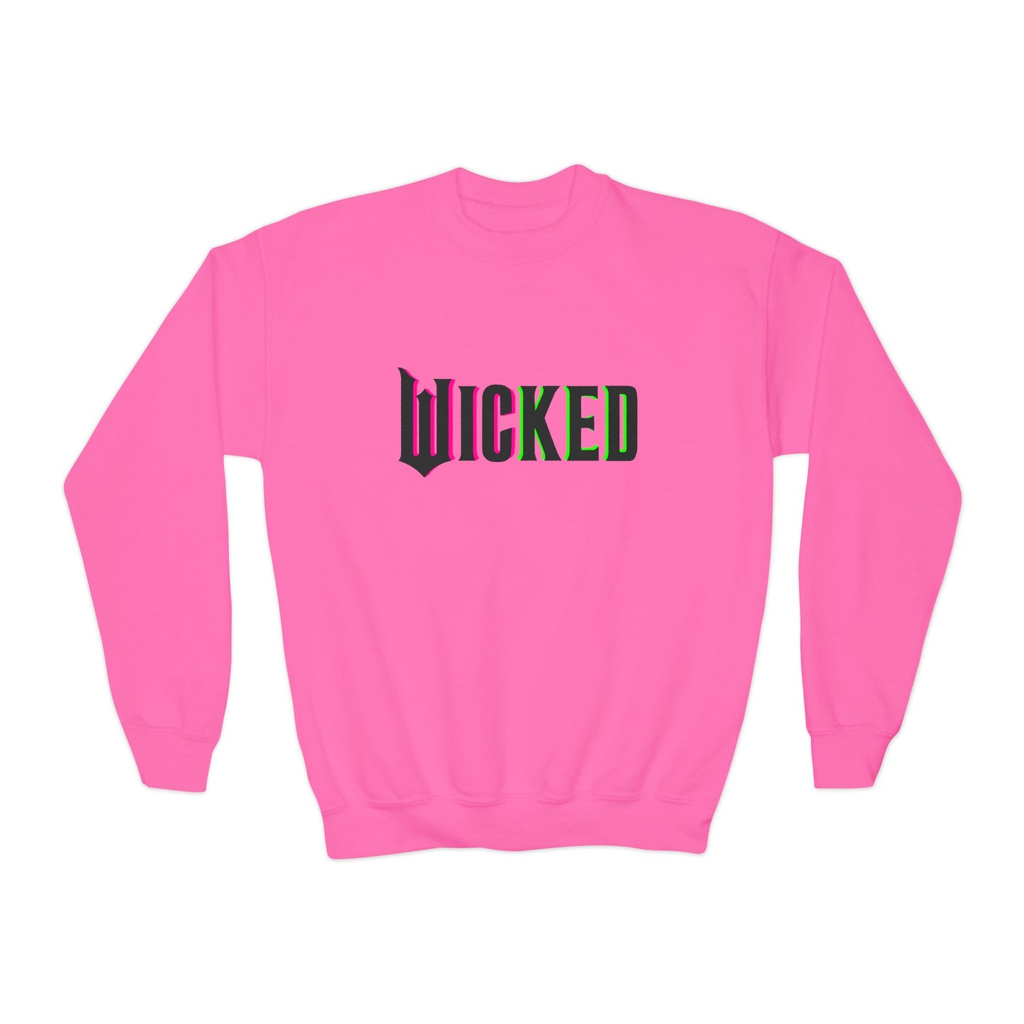 Wicked Unisex Kids Crewneck Sweatshirt