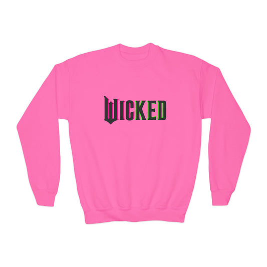 Wicked Unisex Kids Crewneck Sweatshirt