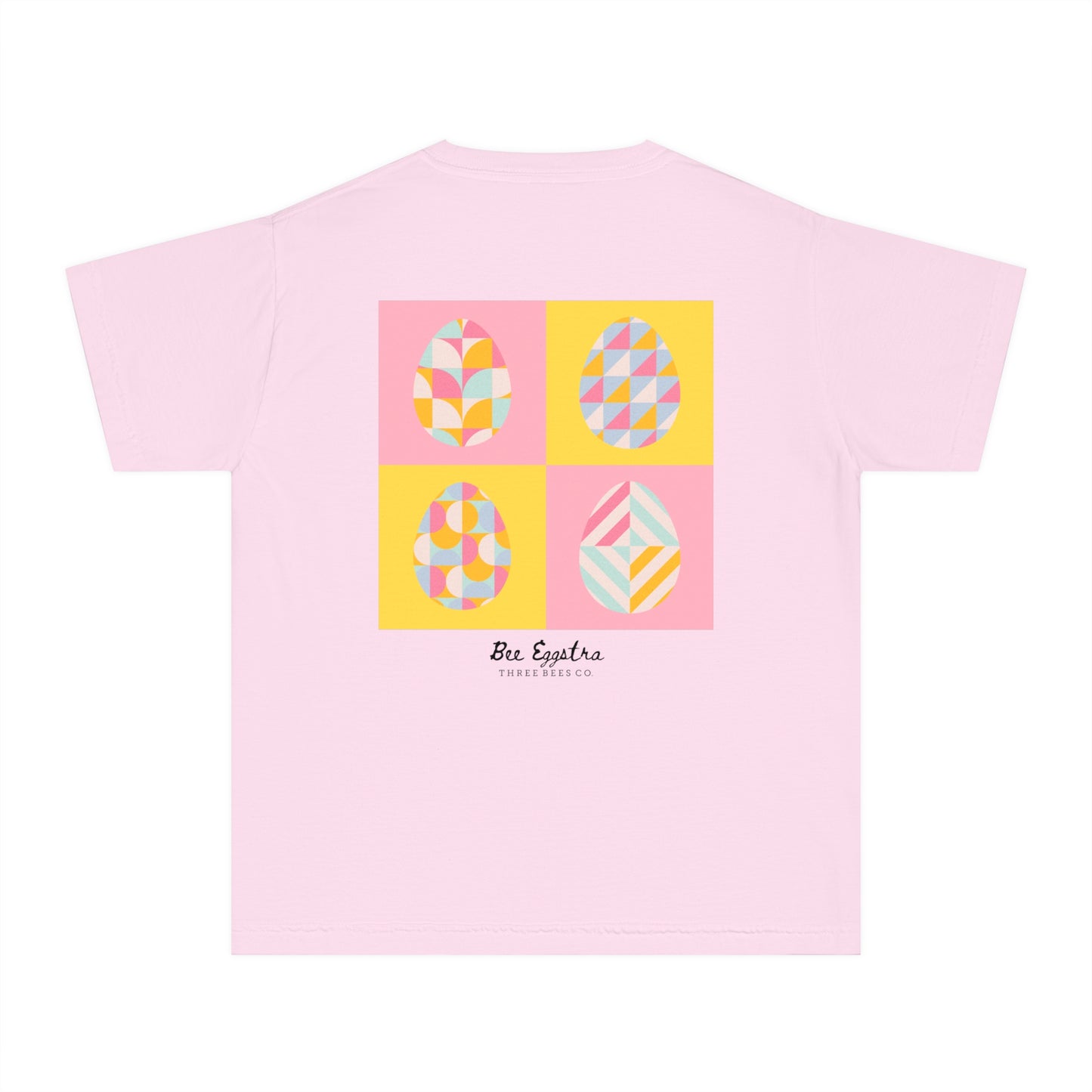 Bee Eggstra Girls Short Sleeve Youth Hive Tee