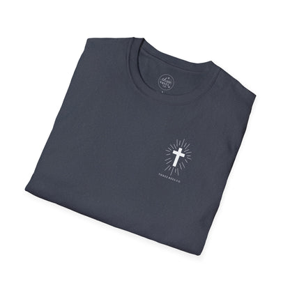 Three Bees Company Faith Unisex Softstyle T-Shirt, Inspirational Tee, Christian Apparel, Casual Faith Shirt, Gift for Believers, Bible Verse