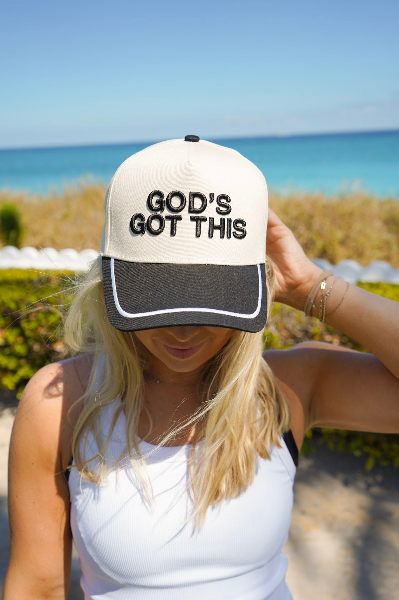God's Got This - Black Trucker Hat