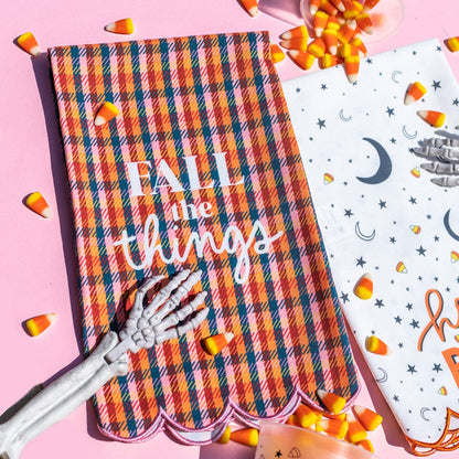 Fall the Things Cotton Tea Towel