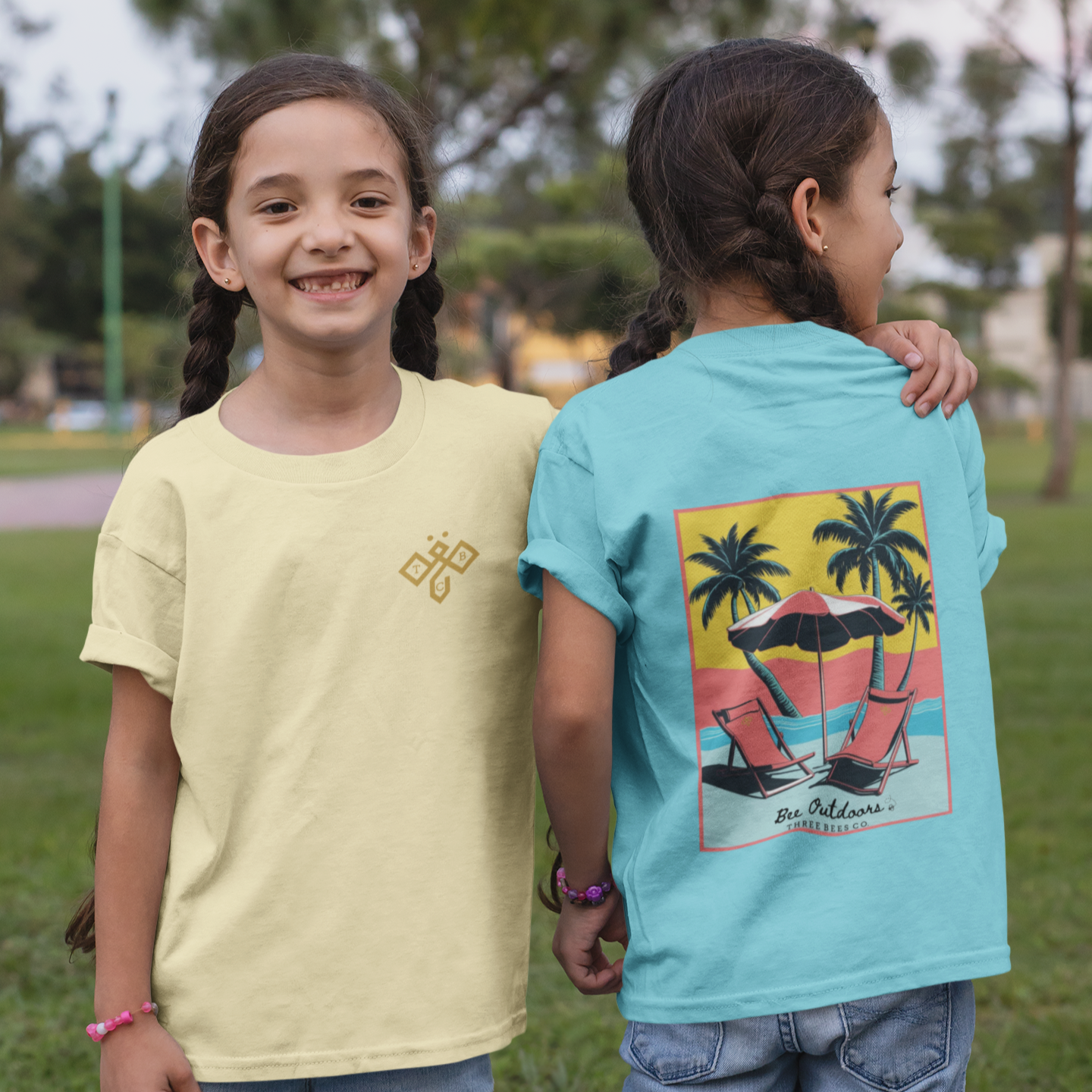 Bee Outdoors Short Sleeve Youth Hive Tee