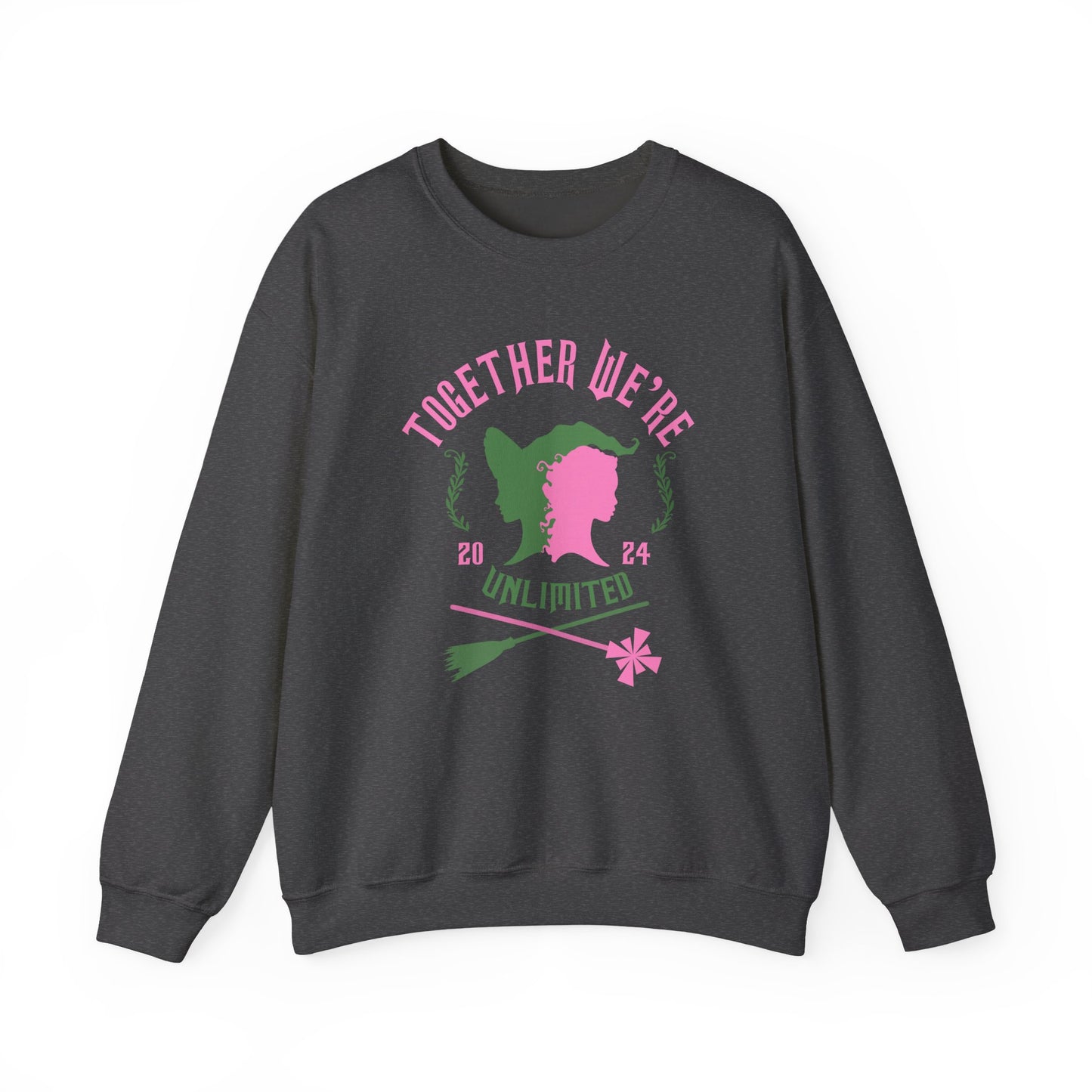 Wicked Together We're Unlimited Unisex Adult Crewneck Sweatshirt