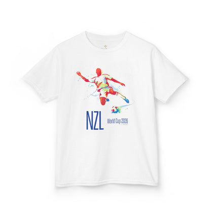 Kids Soccer New Zealand World Cup 2026 Hive Tee