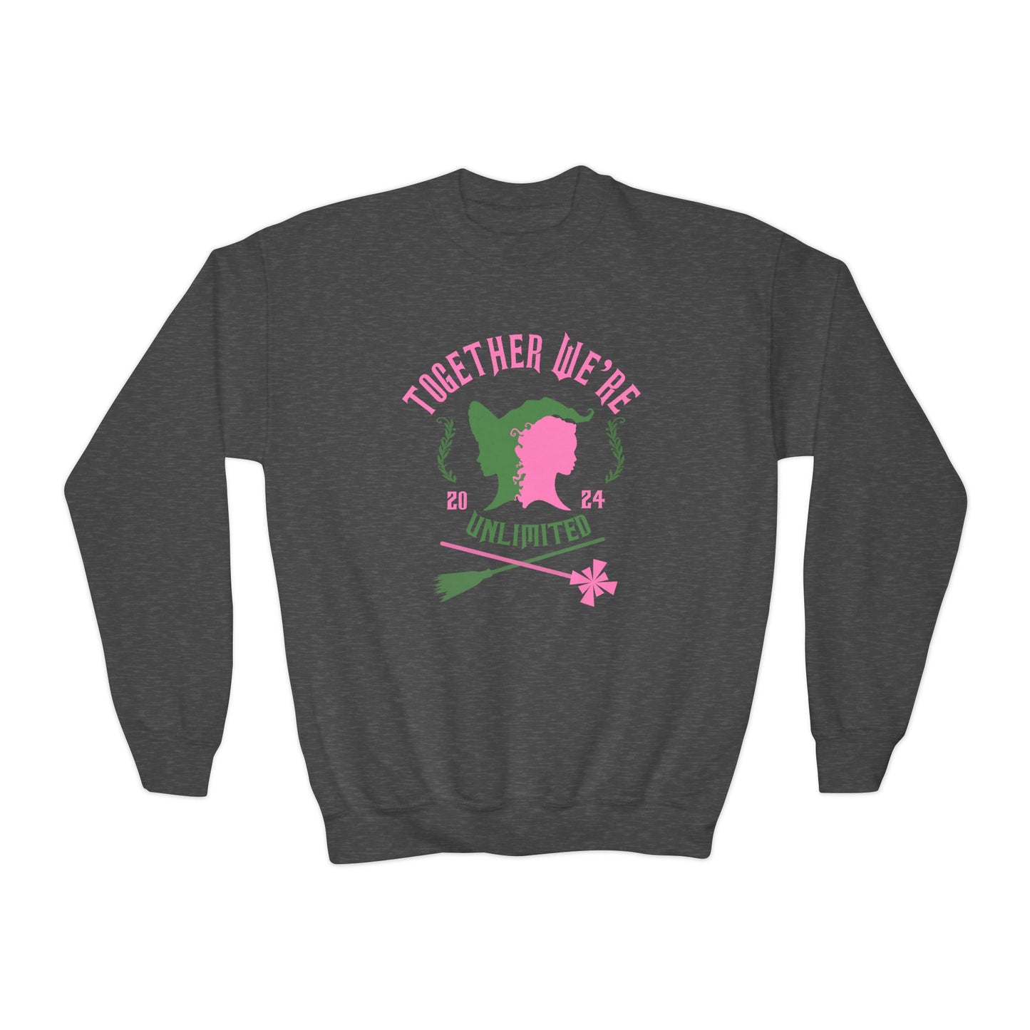 Wicked Together We're Unlimited Unisex Kids Crewneck Sweatshirt