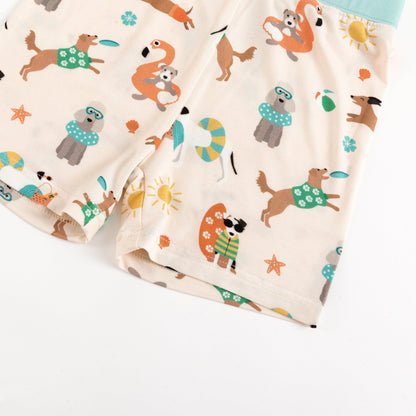 Pups in the Sun (Short PJ Set)