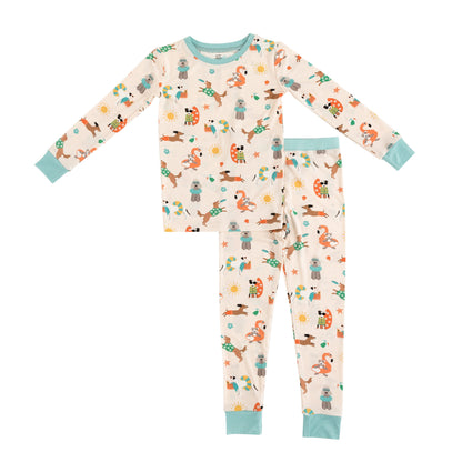 Pups in the Sun (Long Sleeve PJ)